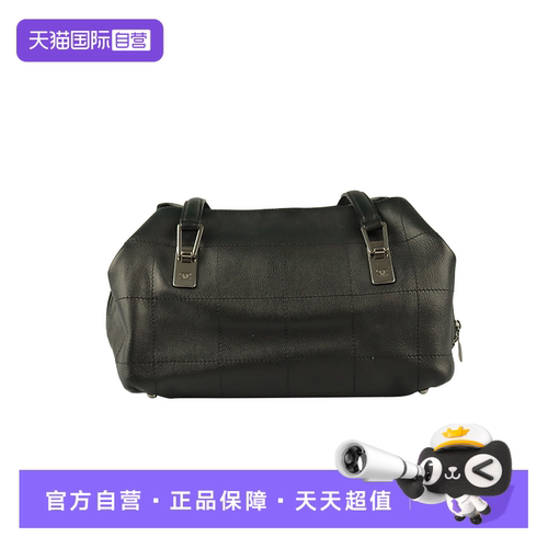 【自营】中古85新CHANEL香奈儿CHOCOLATE BAR 冰格波士顿手提包