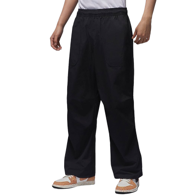 【自营】耐克男休闲刺绣透气宽松阔腿系带运动卫裤长裤FV7307-010