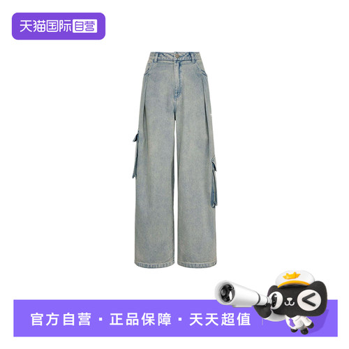 【自营】adidas阿迪达斯女子时尚百搭运动休闲长裤KU9533