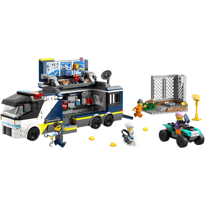 【自营】LEGO乐高城市系列60418警用指挥车男女孩积木玩具送礼