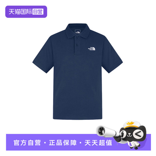 【自营】THE NORTH FACE北面男子休闲短袖T恤POLO衫 NF0A8FZV8K21