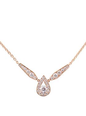 【自营】中古95新CHAUMET(尚美)加冕·爱 Aube Printaniere项链