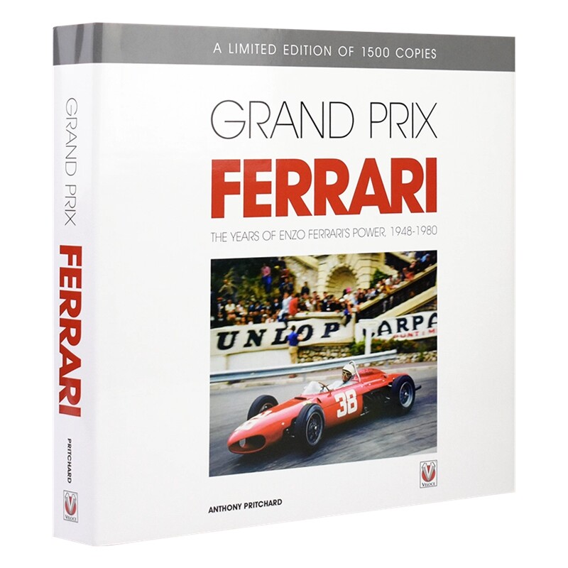 【自营】Grand Prix Ferrari 法拉利赛车大奖赛发展史 1500册限量版 英文原版百科科普书 进口儿童英语图书