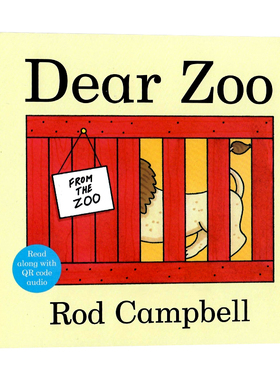 【自营】英文原版绘本dear zoo亲爱的动物园早教启蒙英语读物经典纸板书 brown bear棕熊幼儿童立体书3d翻翻书