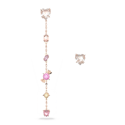 【自营】Swarovski/施华洛世奇Gema 520 糖果穿孔耳环 不对称造型