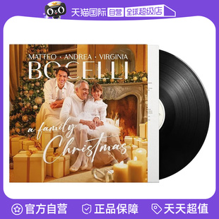 Andrea Bocelli CHRISTMAS 正版 FAMILY LP黑胶唱片 自营