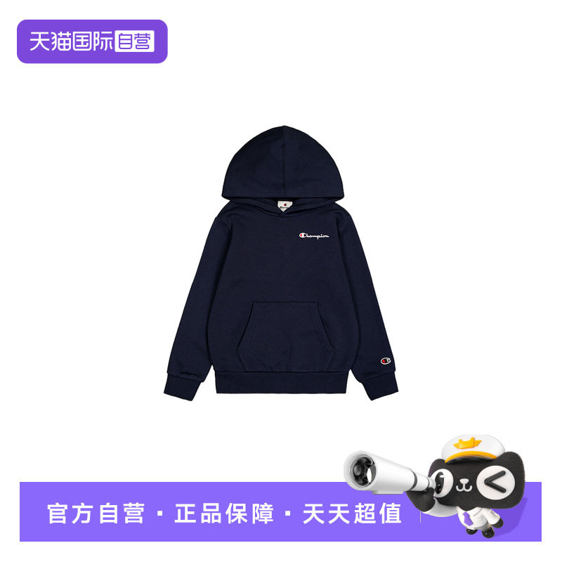 【自营】Champion冠军连帽卫衣薄绒童新款美式休闲风上衣306882