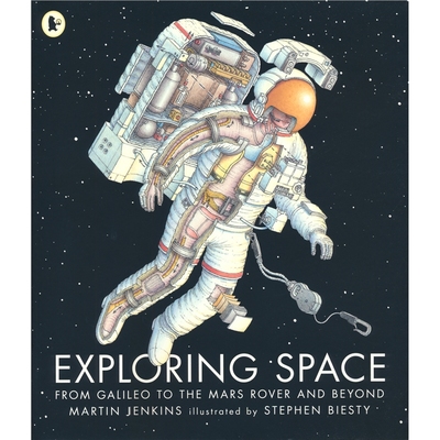 【自营】Exploring Space 探索太空 儿童科普故事绘本 天文学百科 小学生课外读物  Martin Jenkins 7-12岁 英文原版进口图书