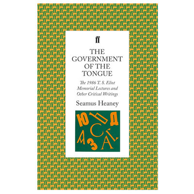 【自营】预售 语言政府 Government of the Tongue 英文原版 Seamus Heaney 谢默斯·希尼 1995年诺贝尔文学奖