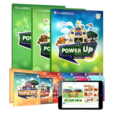 【自营】剑桥Power up  剑桥少儿英语教材 Power Up 1 2 3 4 5 6级 powerup教材 剑桥power up 小学英语教材 剑桥少儿英语 powerup