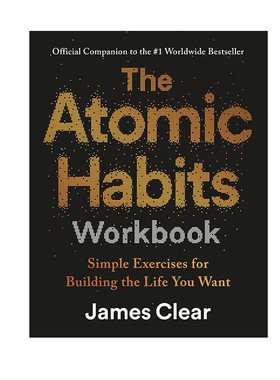 【自营】预售 The Atomic Habits Workbook 原子习惯官方工作手册 引导式日记 坚持习惯 英文原版