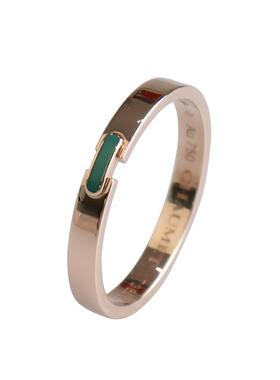 【自营】中古95新CHAUMET(尚美)Jeux de Liens绿色陶瓷61号戒指