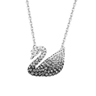 Swarovski/施华洛世奇经典天鹅系列项链锁骨链送女友礼物轻奢银色