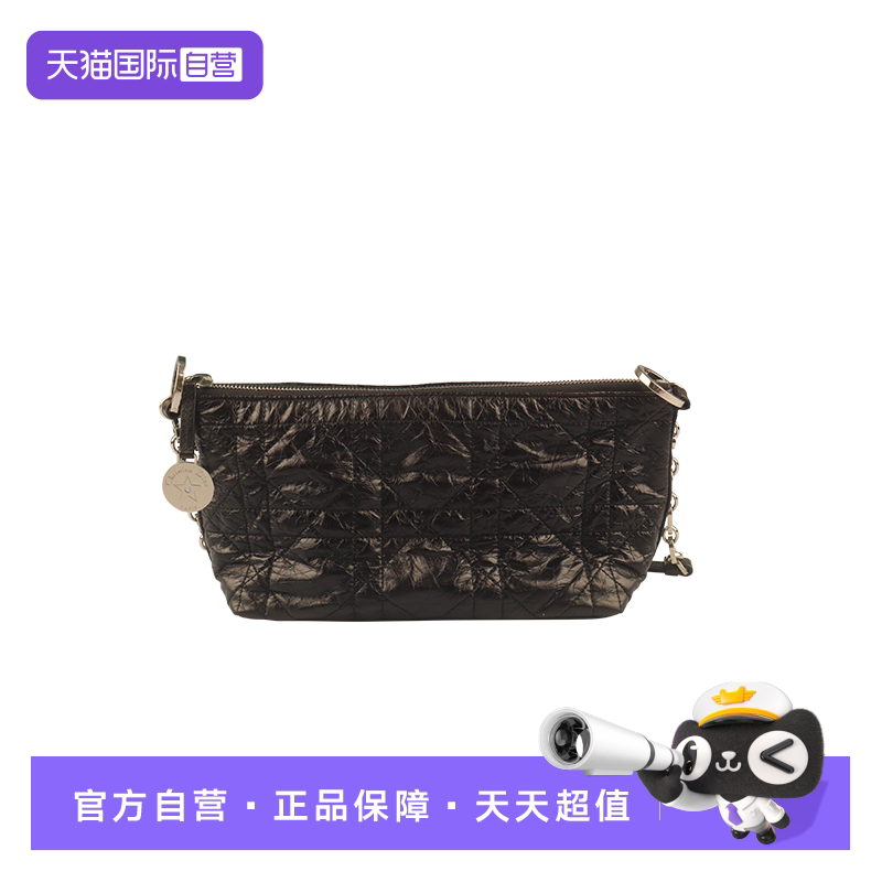 【自营】中古「9.0新」DIOR迪奥DIORSTAR HOBO链条手袋黑色单肩包