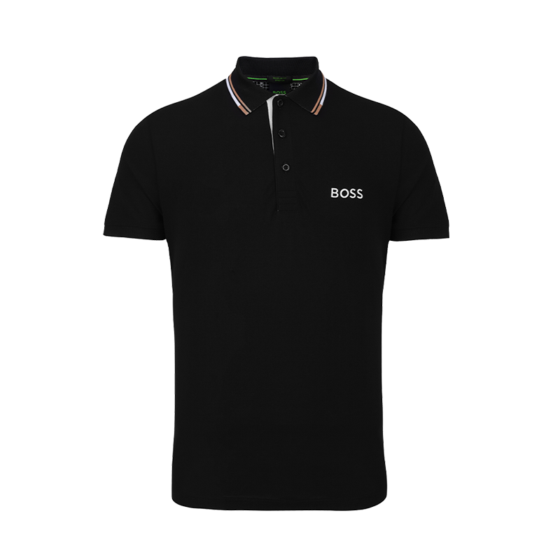 HugoBoss休闲翻领Polo衫短袖