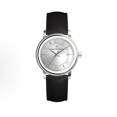 【自营】中古99新未使用宝齐莱/爱德玛尔系列/31mm/灰盘皮带/女表