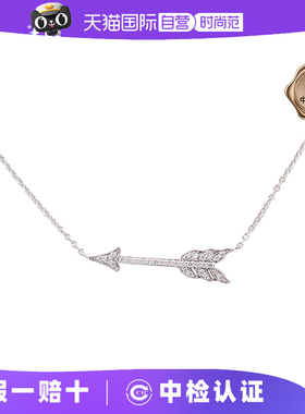 【自营】中古95新TIFFANY(蒂芙尼)爱心弓箭钻石项链铂金950 41cm