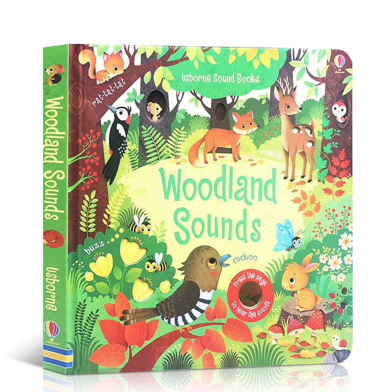 usborne sound books woodland sounds 林地之声 幼儿英语故事绘本