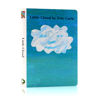 Cloud小云朵纸板书吴敏兰书单幼儿童英语绘本读物艾瑞卡尔卡尔爷爷Eric 绘本Little 英文原版 Carle廖彩杏书单一片小云儿 自营