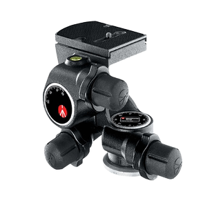 【自营】曼富图/manfrotto 410齿轮云台微距建筑静物风光移轴拍摄单反微单摄影三脚架三维三向全景精准云台