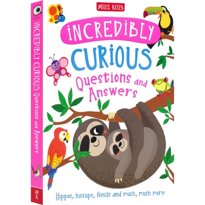【自营】Incredibly Curious Questions and Answers 儿童百科趣味问答 动物恐龙人体环保 精装大开本 英文原版进口儿童图书