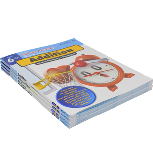 【自营】Kumon Speed & Accuracy Math Workbooks 速度&精准系列 数学练习册 加减乘除4册 公文式教育
