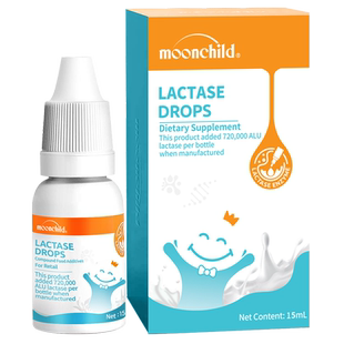 【自营】Moonchild月宝乳糖酶婴儿0岁不耐受婴幼儿酸性消化酶滴剂