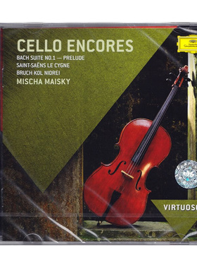 【自营】正版 麦斯基 大提琴安可曲集 Cello Encores CD唱片