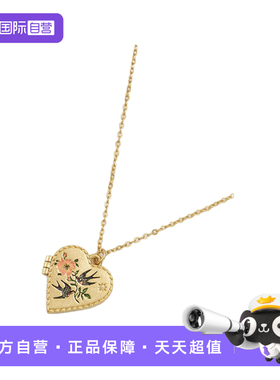 【自营】Fable（饰品）燕子爱心盒式吊坠项链锁骨链小众设计