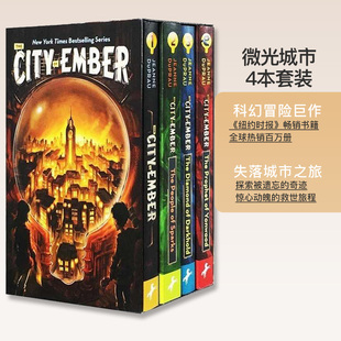 【自营】微光城市4本套装 The City of Ember Complete Boxed Set Jeanne DuPrau 英文原版 魔幻奇幻小说