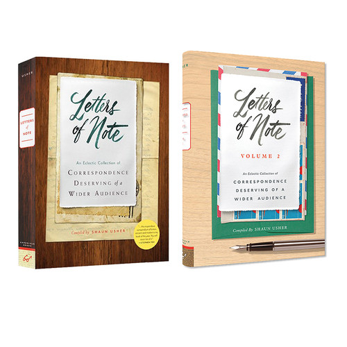 【自营】见信如晤 Letters of Note 精装收藏版礼品书 致已然消逝的书信时光 名人书信集 见信如面英文原版