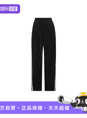 【自营】adidas阿迪达斯女子丝绒运动休闲香蕉裤针织长裤 KC0179