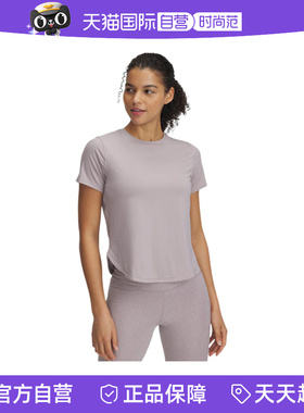 【自营】安德玛UA春夏爆冷系列女子弹性运动短袖T恤 1389564-009