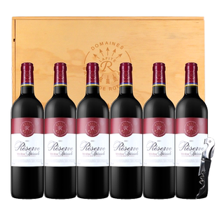 【自营】LAFITE/拉菲 法国珍藏梅多克红葡萄酒750ml*6/箱礼盒