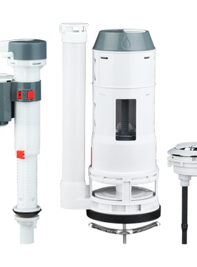 连体马桶配件大口径水箱排水阀出水阀 坐便器3寸冲水加粗大下水器