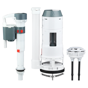 连体马桶配件大口径水箱排水阀出水阀 坐便器3寸冲水加粗大下水器