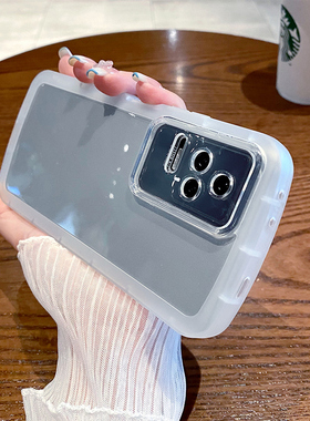 宝悍适用于红米k50至尊版小胖妹手机壳note13小米K70新款k60/Pro保护套k40s全包K70e硅胶12软壳11tpro防摔