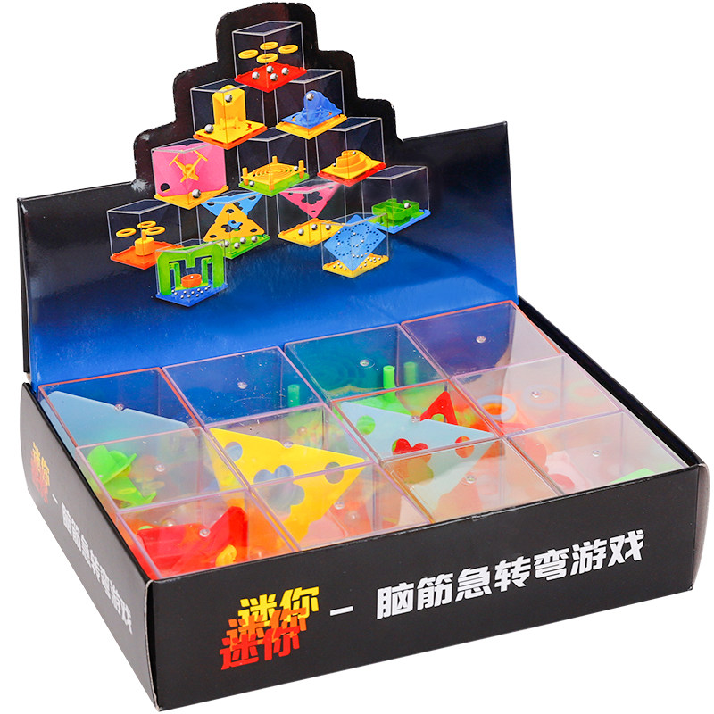 脑筋急转弯游戏 迷你创意减压玩具新奇滚珠游戏盒子减压神器|ruв категории игрушка/коляска/головоломка/блоки/модель, Разблокировать/лабиринт/кубик Рубика/умная игрушка, лабиринт класса - от Buy2taobao.com для оказания профессиональной услуги покупки агента Taobao