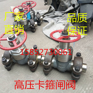 油田采油井口注水阀高压卡箍闸阀Z81Y 2F50平板闸阀Z43Y节流阀