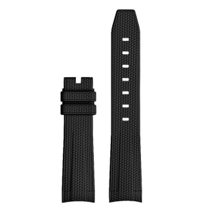 适配欧米茄omega斯沃琪swatch联名星球专用20mm织纹硅胶表带男女