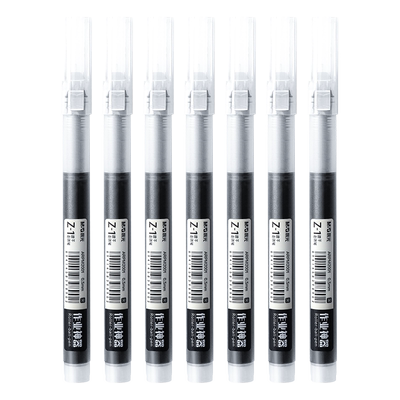 晨光盖帽书写塑料12支