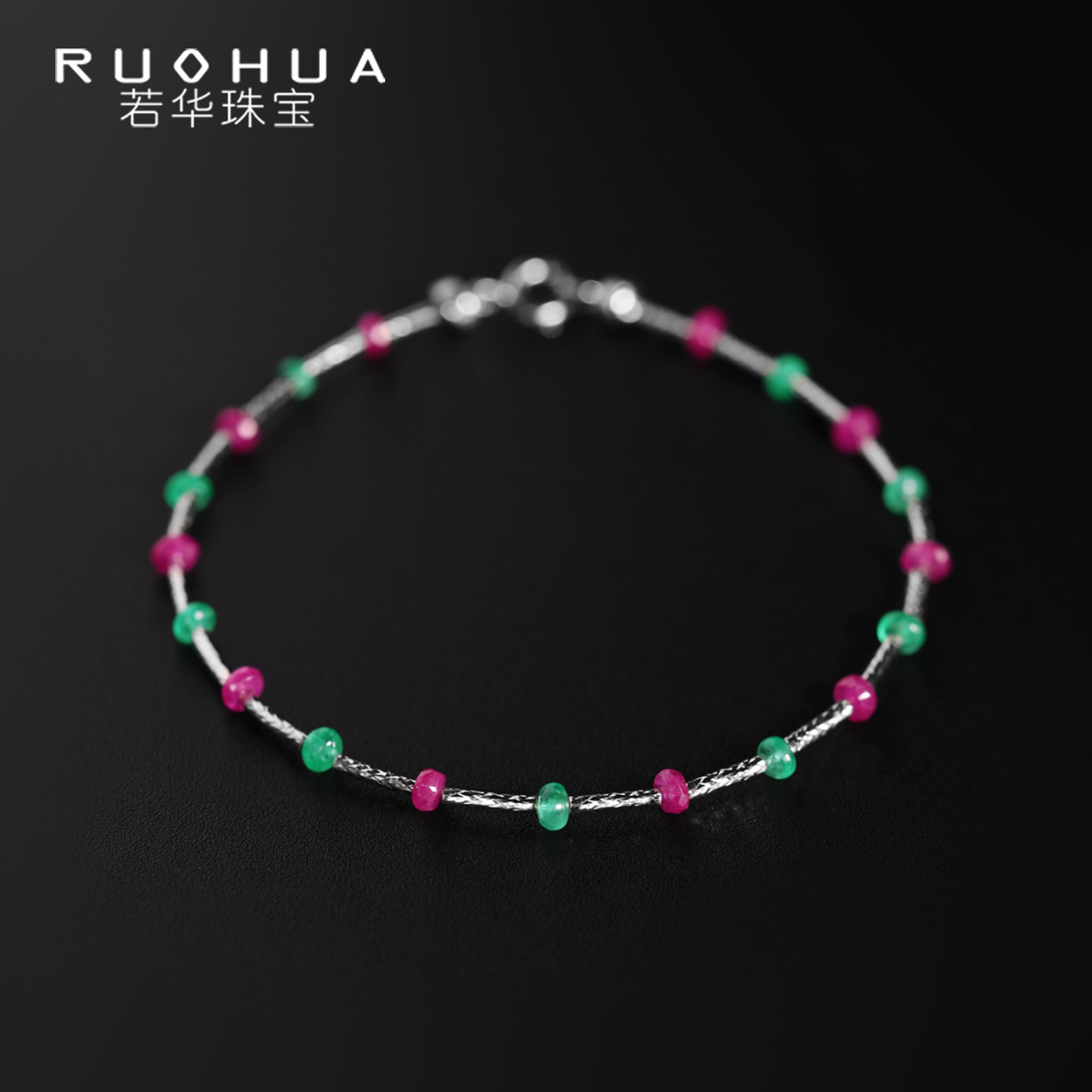 【1/24-25日直播间新品上新】若华珠宝青芯 蓝宝石满天星手链18K,珠宝/钻石/翡翠,手饰,淘宝优惠券,粉丝福利购,淘宝优惠卷