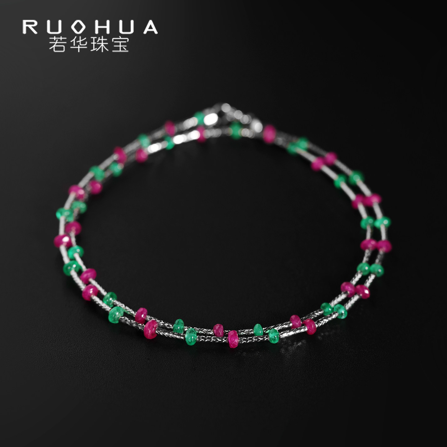 【1/24-25日直播间新品上新】若华珠宝青瑜 蓝宝石满天星项链18K,珠宝/钻石/翡翠,颈饰,淘宝优惠券,粉丝福利购,淘宝优惠卷