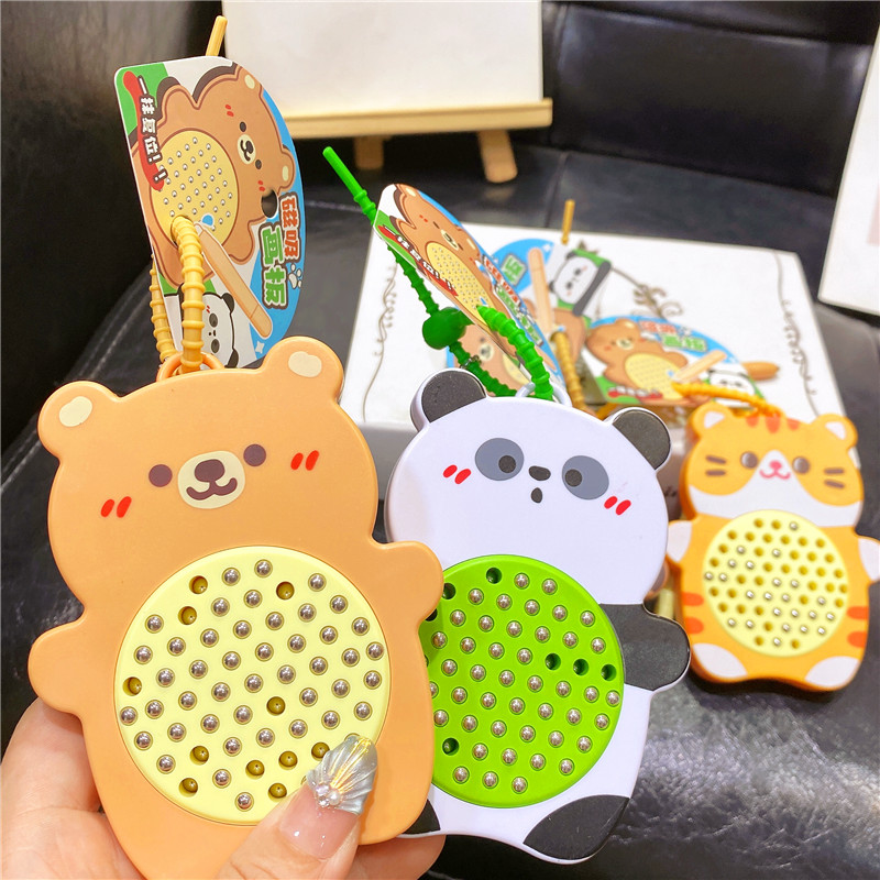 萌宠动物磁吸钢珠画板钥匙扣
