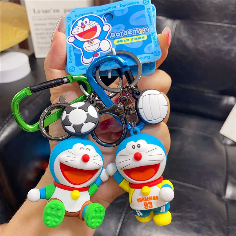 贝茜默正版哆啦A梦钥匙挂件