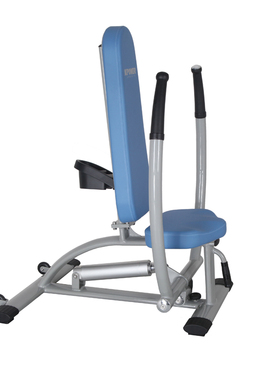 康乐佳K672高端商用坐式推胸/划船训练器健身房专业力量器械