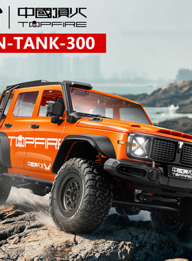 莽牛坦克MN300越野车四驱攀爬RC专业10岁以上大男孩玩具充电汽车