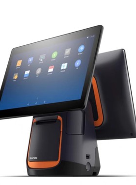 收银机触摸屏单双屏餐厅火锅烧烤店奶茶店零售收银