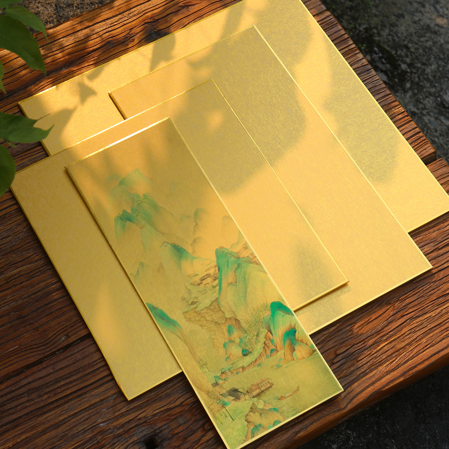 【进口金潜硬卡】高档书画作品纸