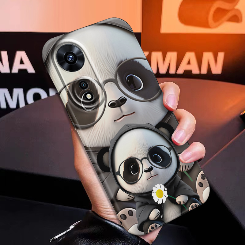 适用于OPPOA系列熊猫手机壳
